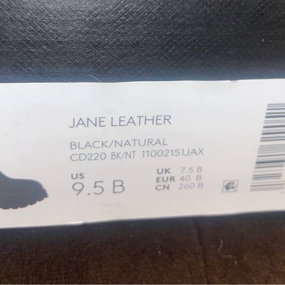 Coach Jane Black & Natural Leather Bootie Fur Trim Side Zip Women’s Size 9.5 New - Picture 13 of 13